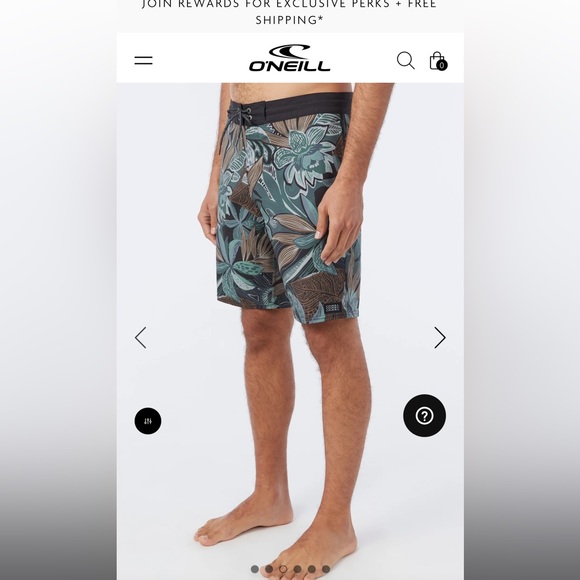 NWT O’Neill CRUZER 19" BOARDSHORTS - Picture 6 of 9